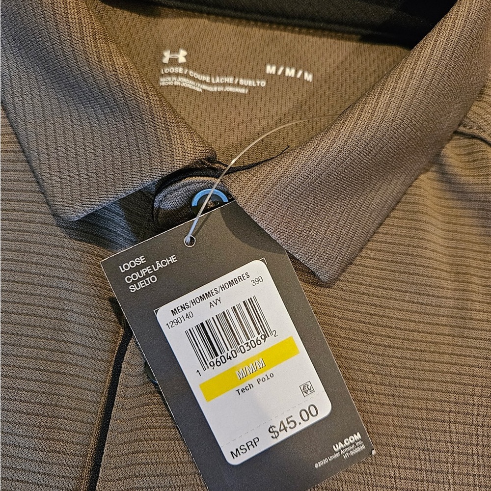 Under Armour Men's Polo Shirt medium - Picture 2 of 3